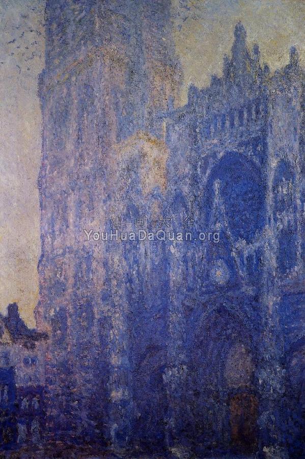 Rouen Cathedral, Morning Effect - 克劳德·莫奈